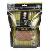 TOBACCO BAGS - GOOD STUFF 2OZ GOLD